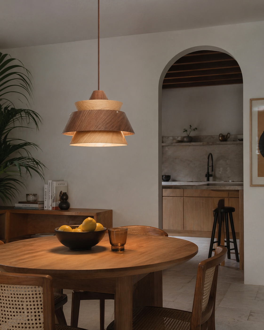 Suspension en bois | Bosa