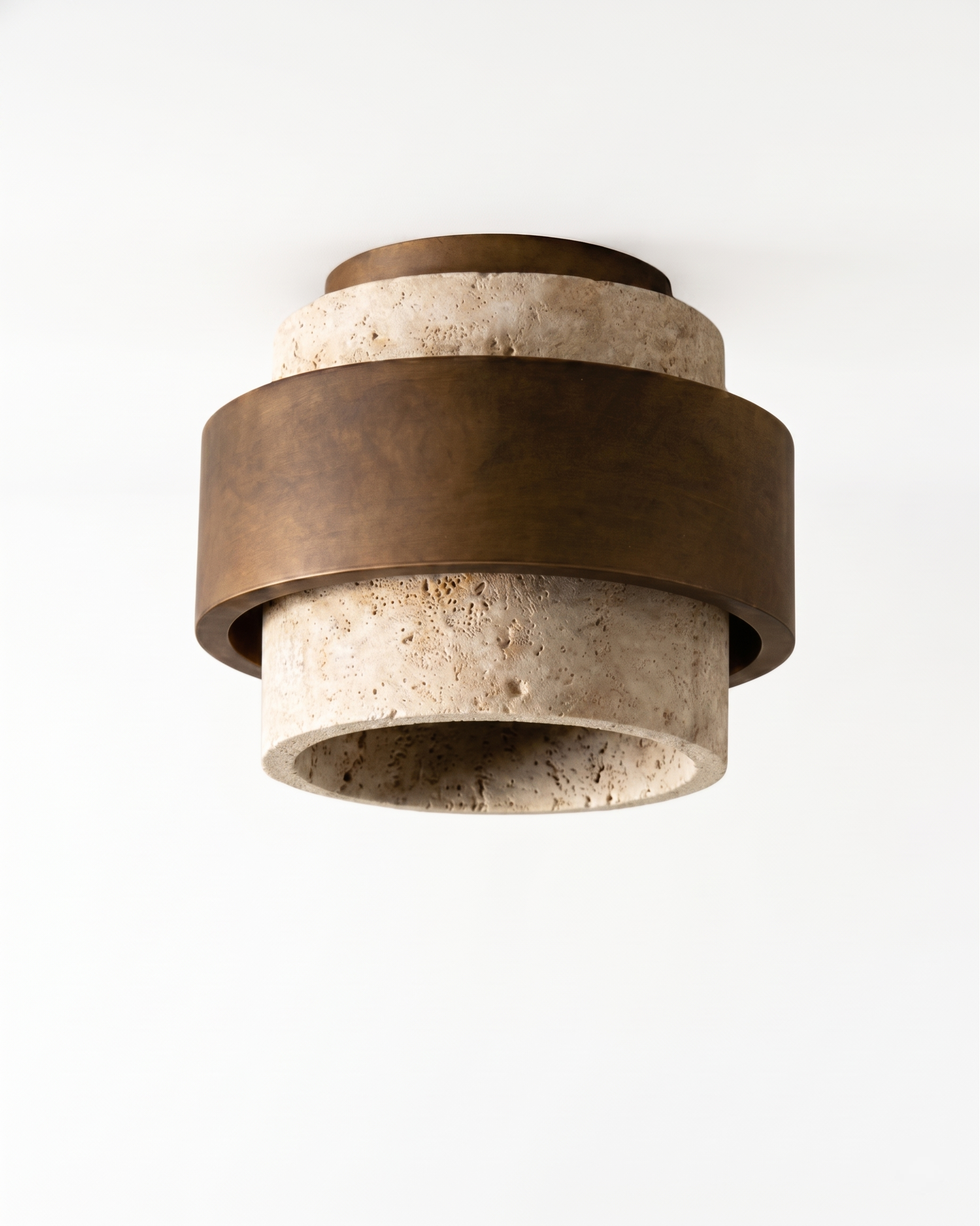 Plafonnier Travertin Design | Myra